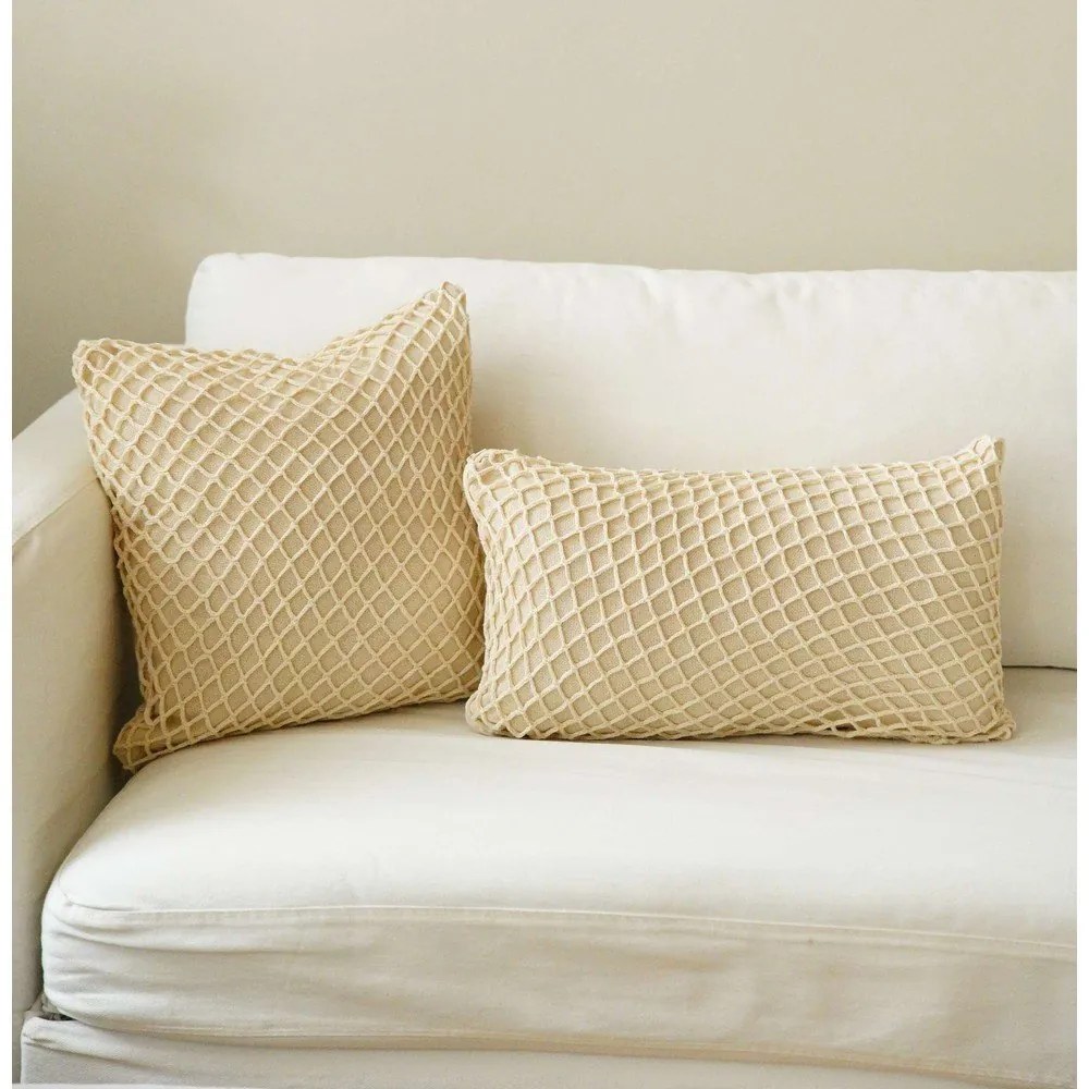 Față de pernă din bumbac 43x43 cm Net – Mioli Decor