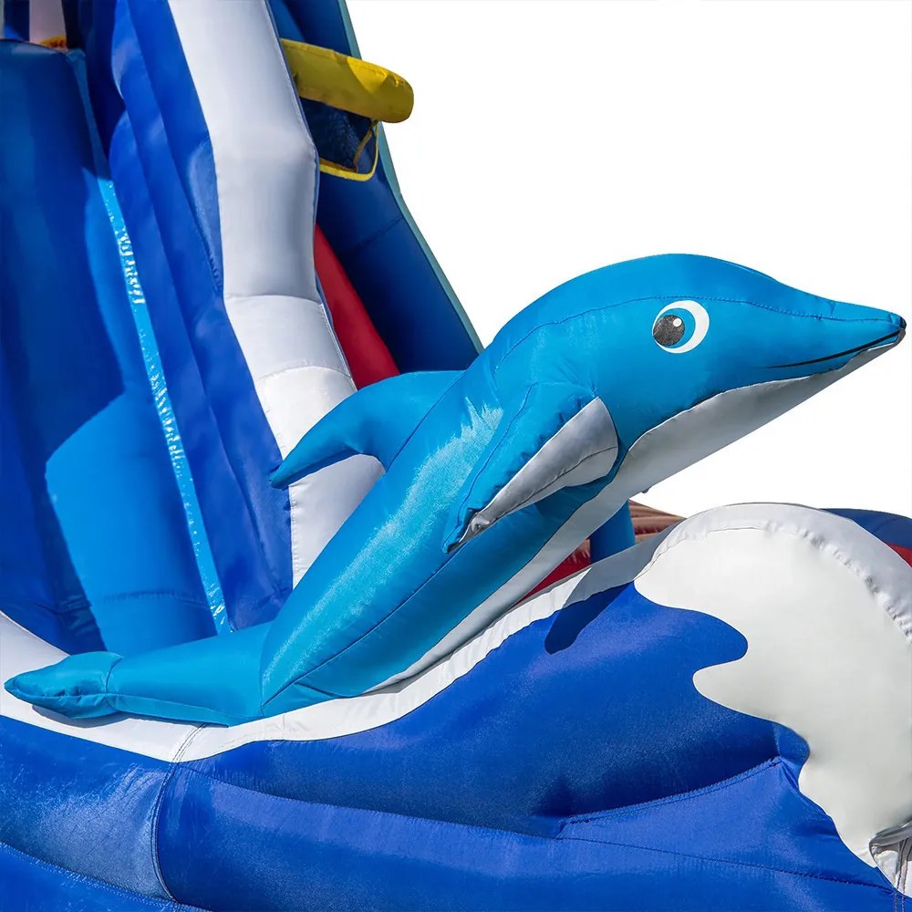 Tobogan cu apă gonflabil 6 în 1