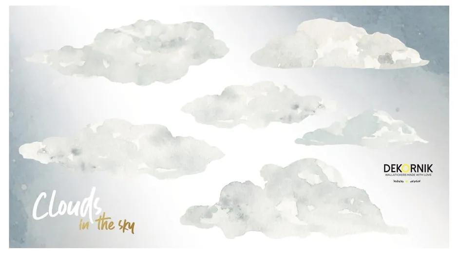Set autocolante de perete Dekornik Clouds