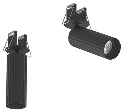 Spot LED incastrabil, directionabil design modern Yone 36 negru