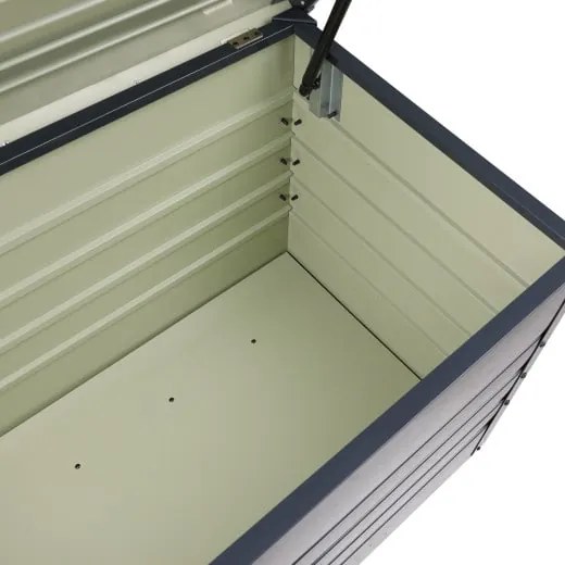Deuba Cutie de depozitare metalica 120x62x63 cm - antracit