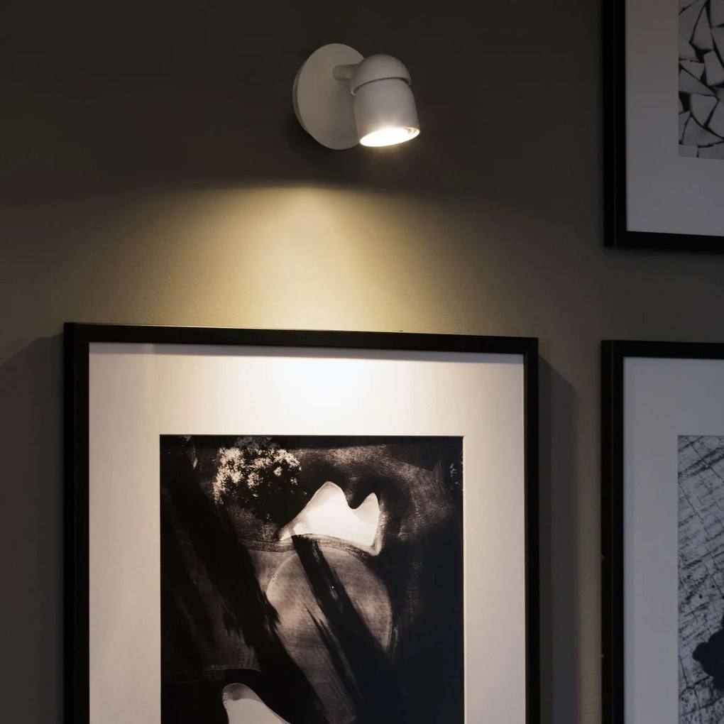 Aplica cu spot directionabil design minimalist COCO alba