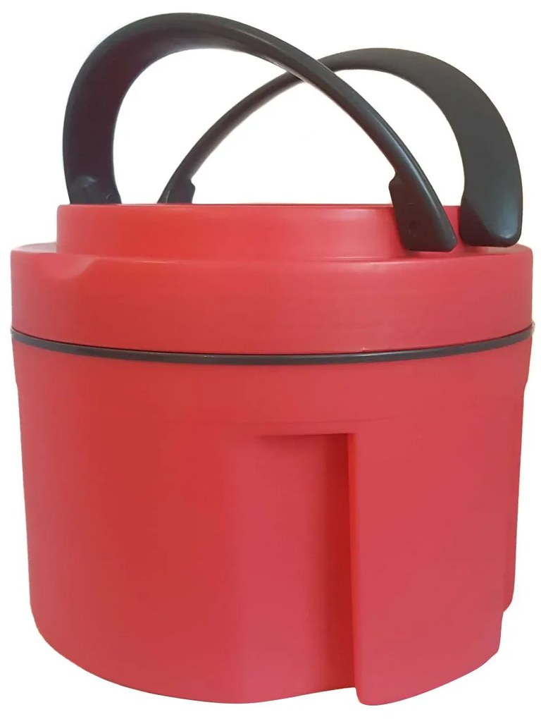 Caserola termica, Prime Plus 2500 ML, Rosu