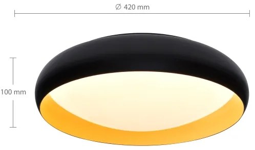 Plafonieră LED dimabilă Brilagi LIVIA LED/48W/230V 3000-6500K + telecomandă