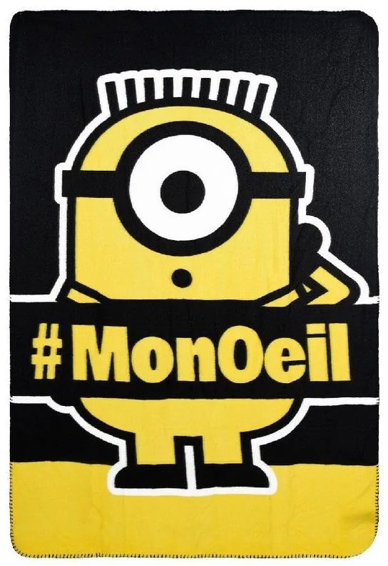 Minionii Pătură Monoeil polar 100x150cm