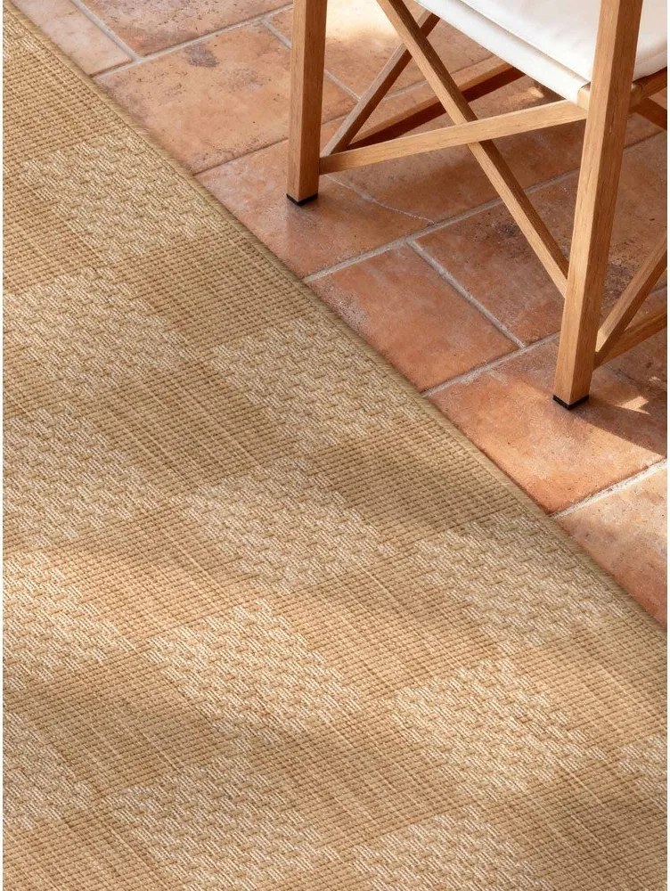 Covor tip traversă pentru interior și exterior crem/în culoare naturală 80x200 cm Haringey Dorothy – Ted Baker