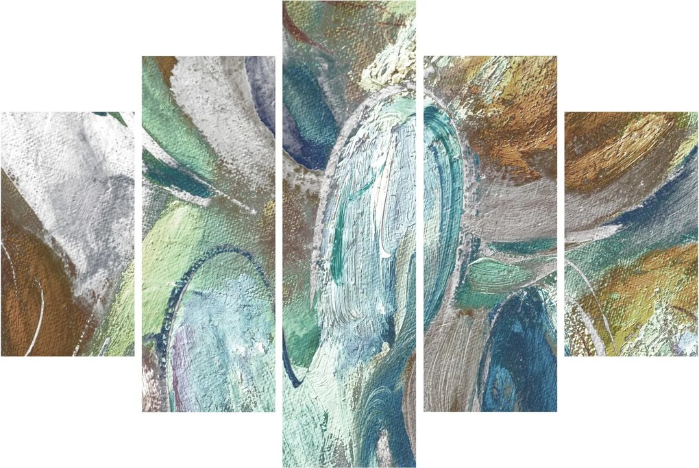 Tablou - Pictura figura abstractă (150x105 cm)
