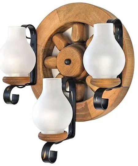 Aplică Brilagi ROATA APLICA 3xE14/40W/230V fag