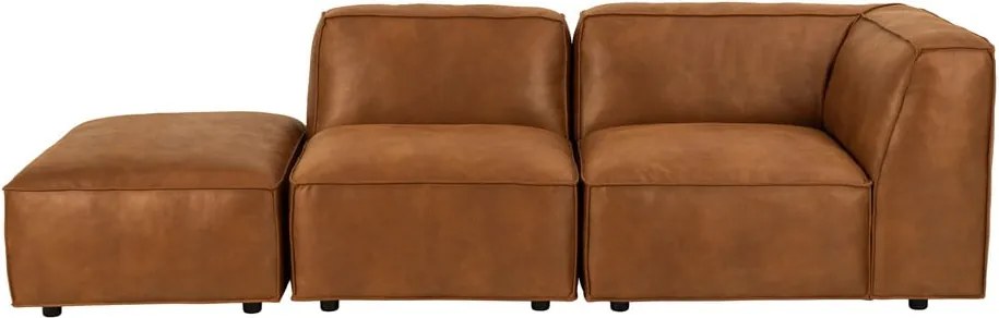 Modul pentru canapea maro coniac (de mijloc) Fairfield Kentucky – Bonami Selection