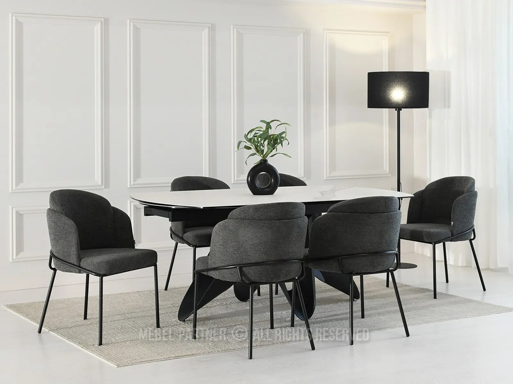 Scaun Conor (grafit + negru). 1111010