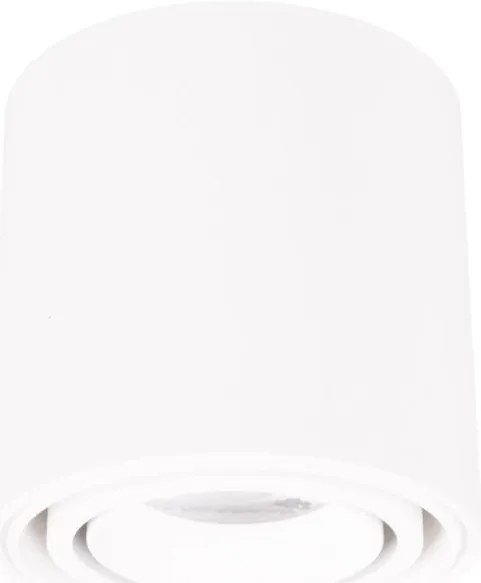 Spot LED aplicat Fix D-7cm alb