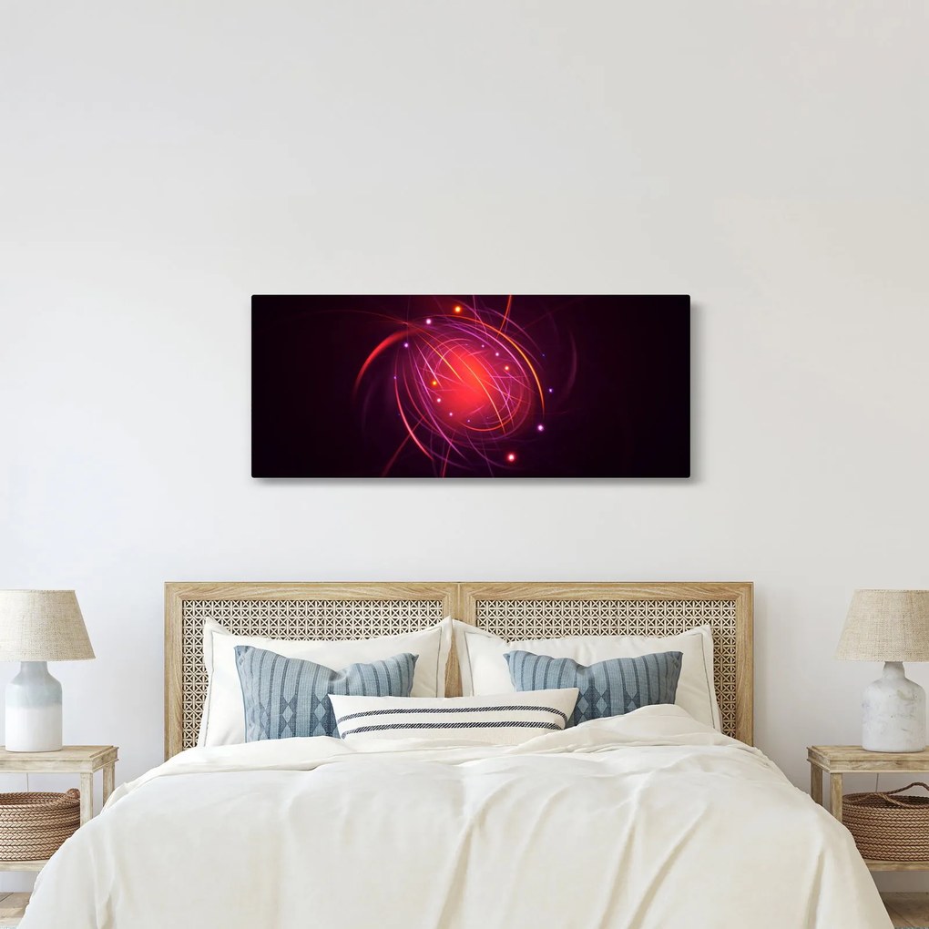 Tabloul modern cu abstacțiune (120x50 cm)