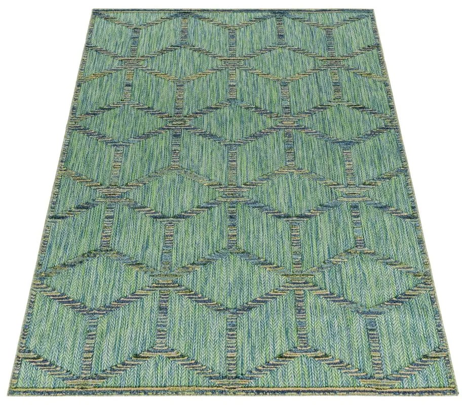 Covor tip traversă de exterior verde 80x250 cm Bahama – Ayyildiz Carpets