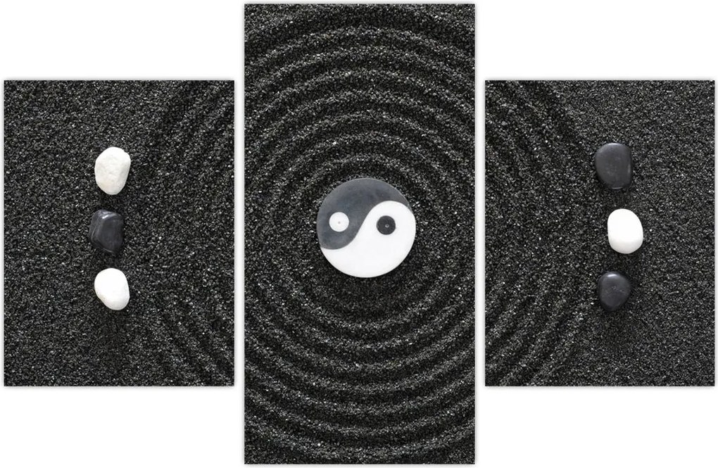 Tablou - Jing și Jang (90x60 cm)