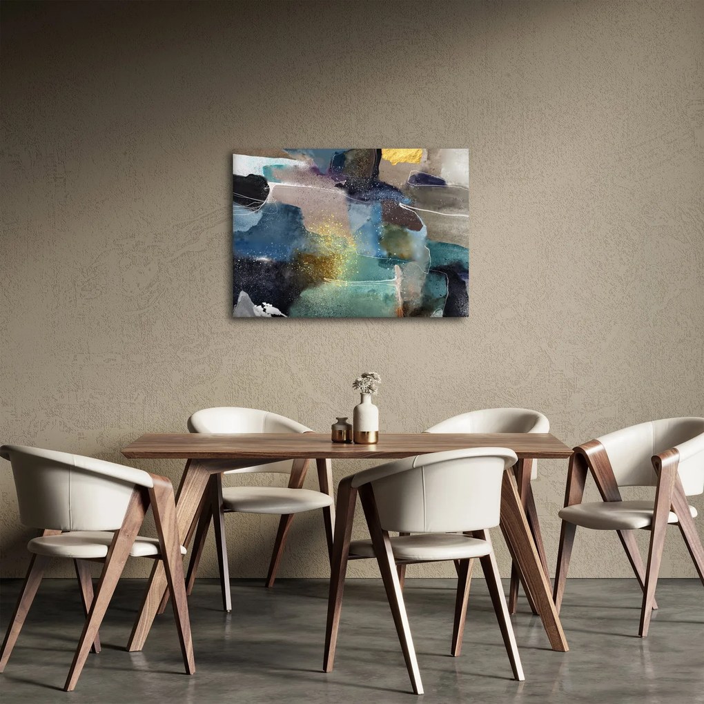 Tablou - Abstract acuarelă (70x50 cm)