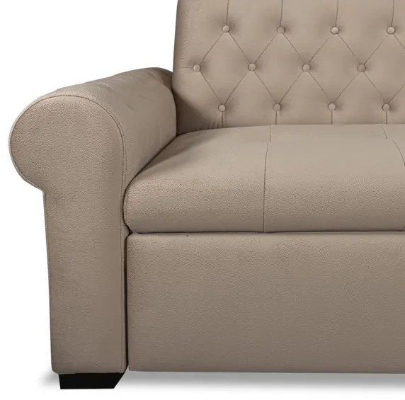 Coltar Extensibil Stanga Andreas, 5 Locuri, Crem, 299 Cm