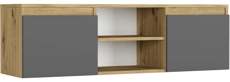 Suport TV modern fără mânere MODERN 120 cm - diverse culori artisan mix antracit