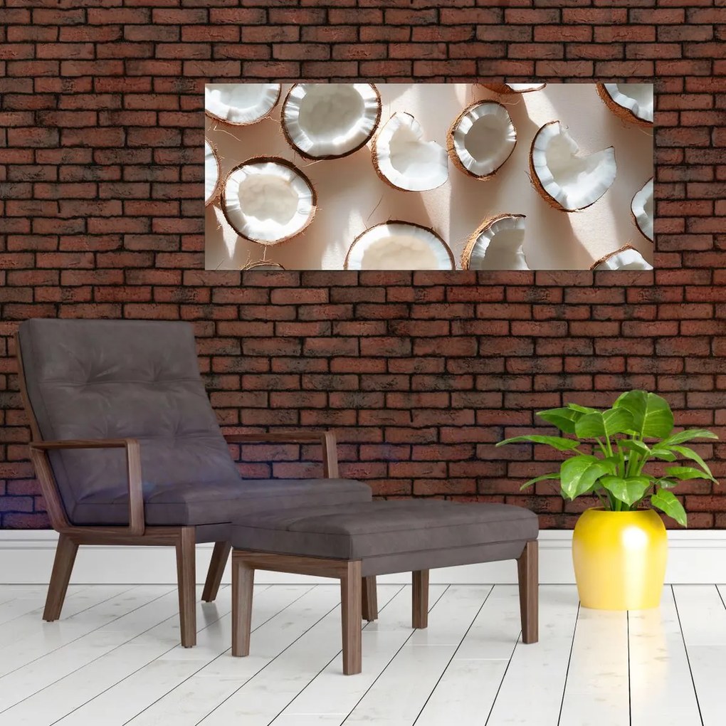 Tablou - Nuci de cocos (120x50 cm)