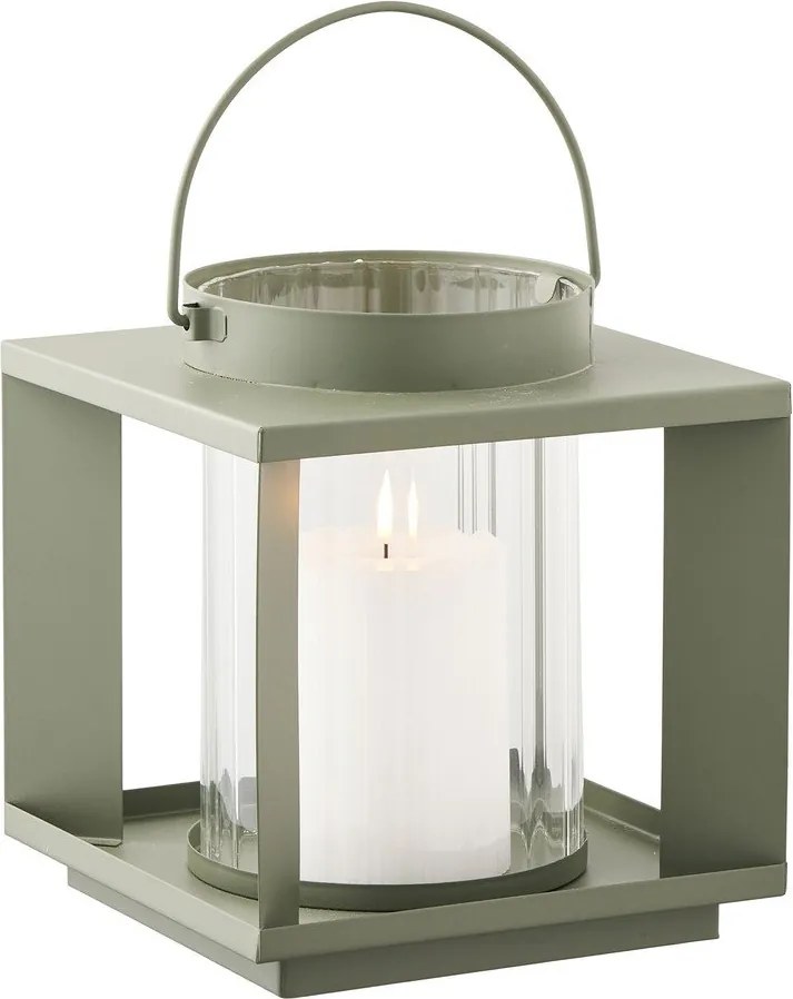 Felinar din metal/din sticlă (înălțime 20,5 cm) Lohals – House Nordic