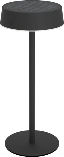 Eglo 75876-LED SIMERI lampă de birou solară reîncărcabilă, dimabilă LED/3W/5V 1800mAh IP44 negru