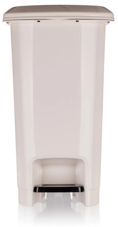 Banquet Coș de gunoi cu pedală STEP 25 l, crem, 25 l
