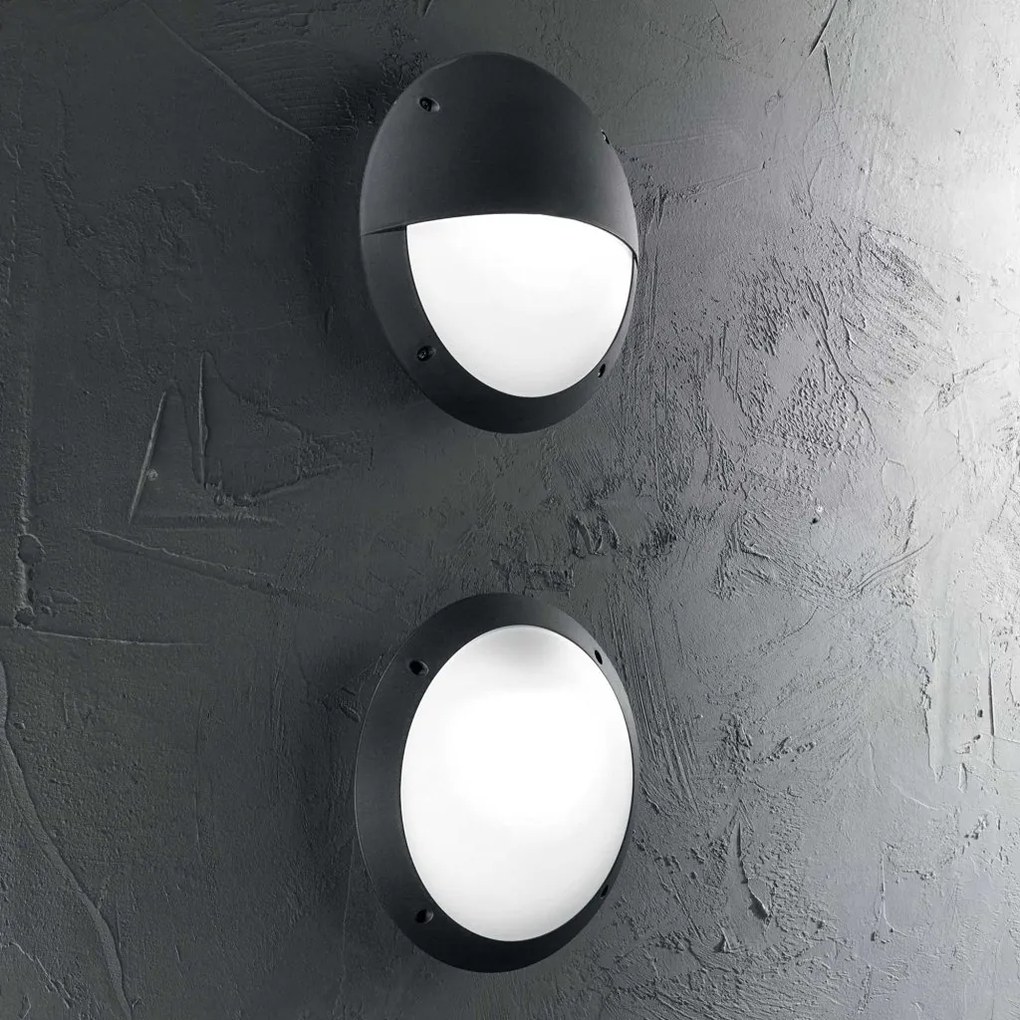 Aplica de perete pt. exterior, diam.30cm, IP66, POLAR-1 AP1 BIANCO