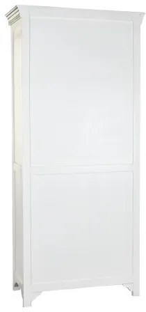 Vitrina alba, din lemn de mango, Grace