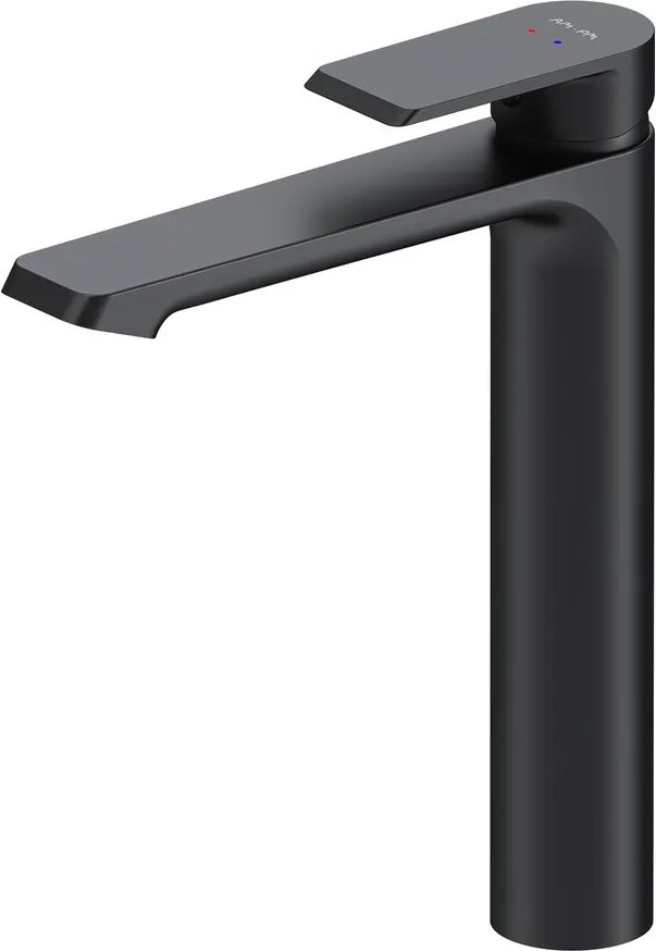 Baterie lavoar inalta AM.PM Flash monocomanda finisaj negru mat