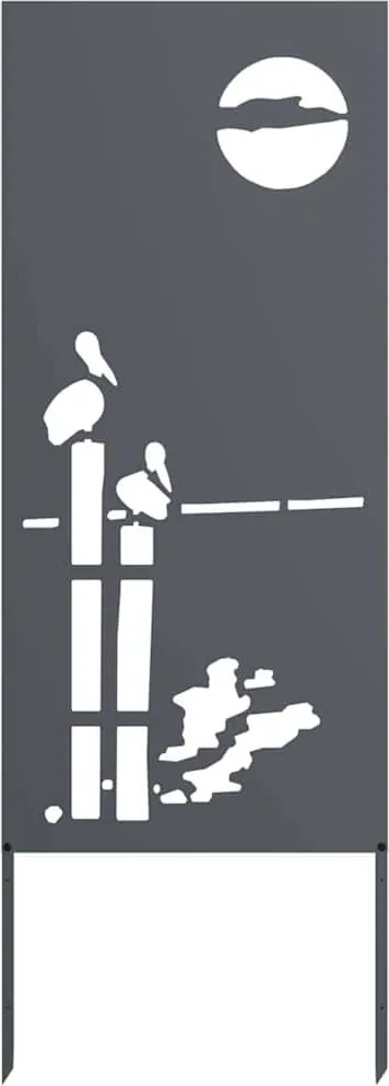 vidaXL Ecran de intimitate pentru grădină Antracit 50 x 140 cm