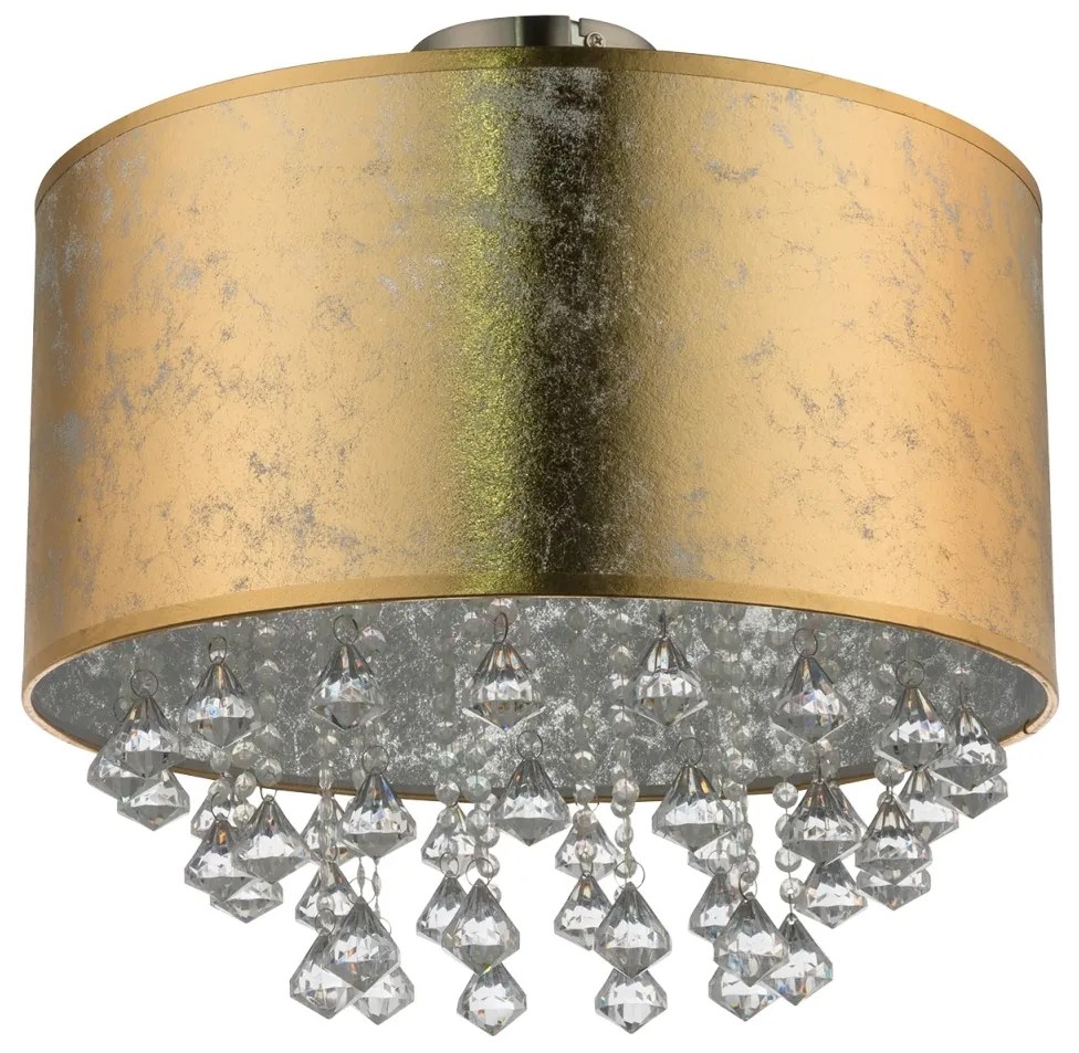 Lustra moderna design elegant 40cm Amy auriu 15187D3 GL