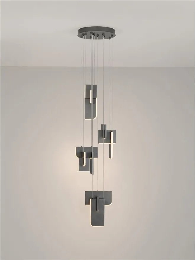 Lustra LED suspendata design decorativ 2700K TOTEM