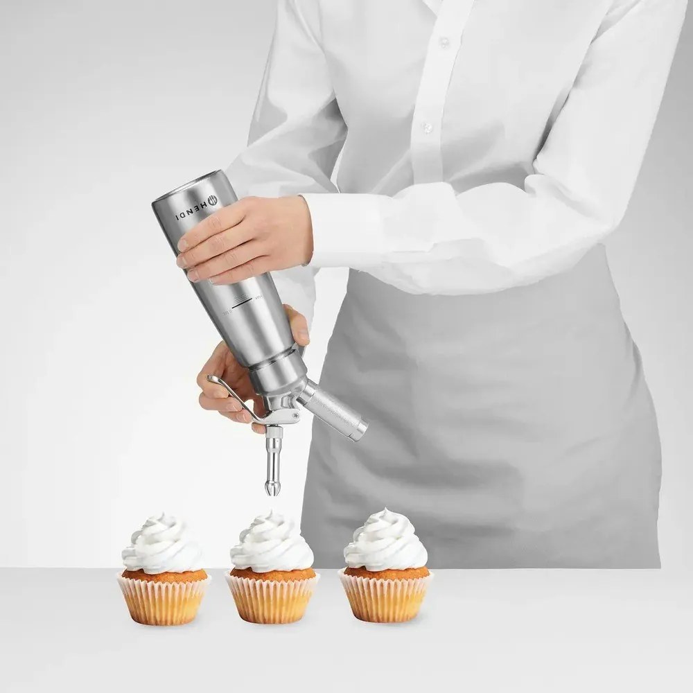 Sticlă din oțel inoxidabil pentru frișcă Hendi Profi Line, 0,5 l