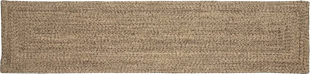 vidaXL Covoare de zonă Dreptunghiular Natural și Negru 60 x 250 cm