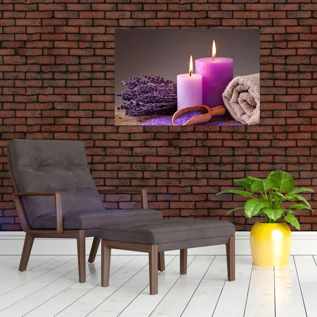 Tablou cu produsele spa (90x60 cm)
