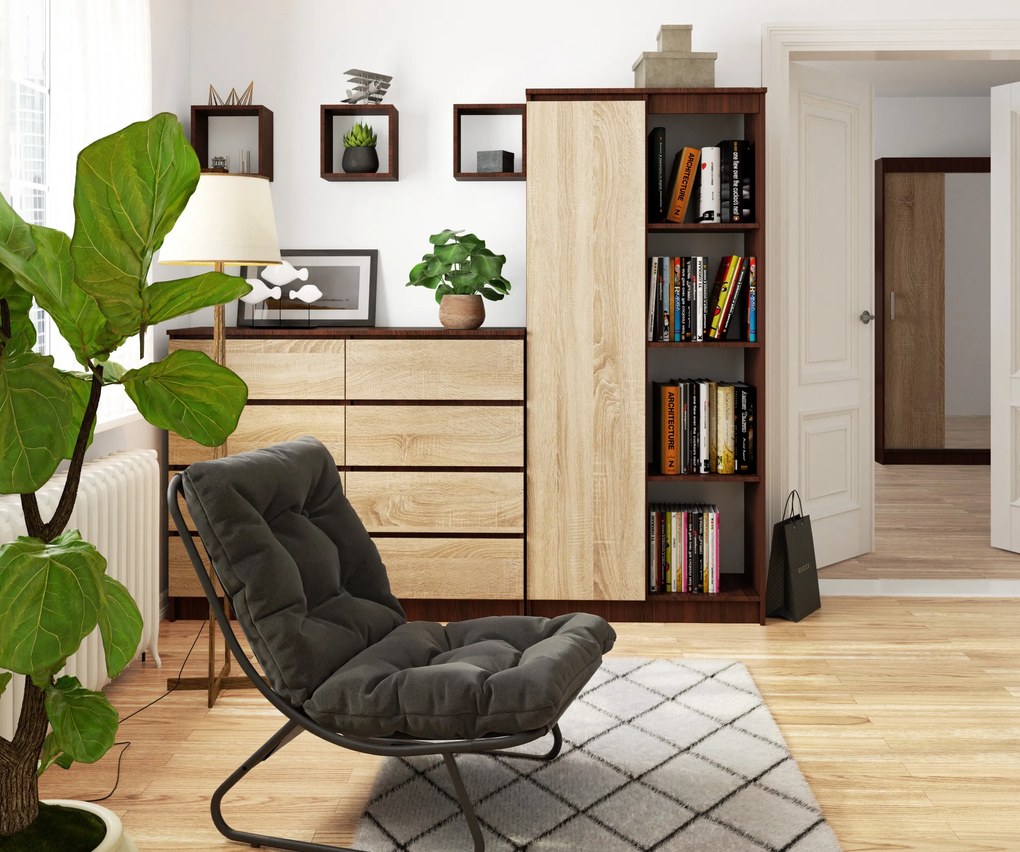 Raft Rehana II (wenge + Stejar sonoma). 1069804