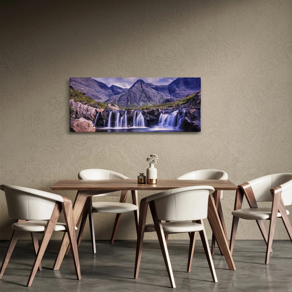 Tablou cu cascade (120x50 cm)