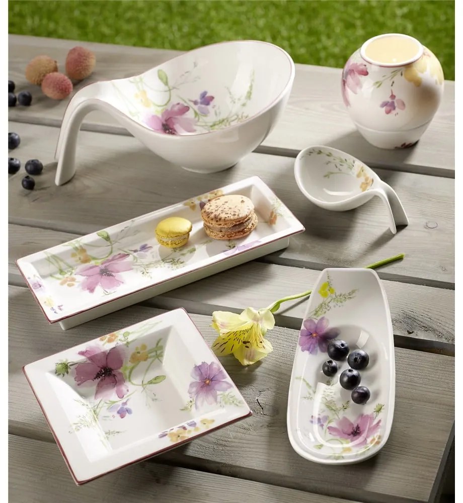 Bol din porțelan pentru sosuri Villeroy & Boch Mariefleur Gifts, motiv froral, multicolor