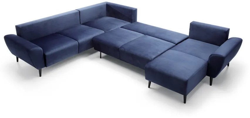 Supermobel Colțar extensibil in forma de U BOSCO, 262x172x98, in forma de U BOSCA, 270x340x98, monilith 37, colţ stânga