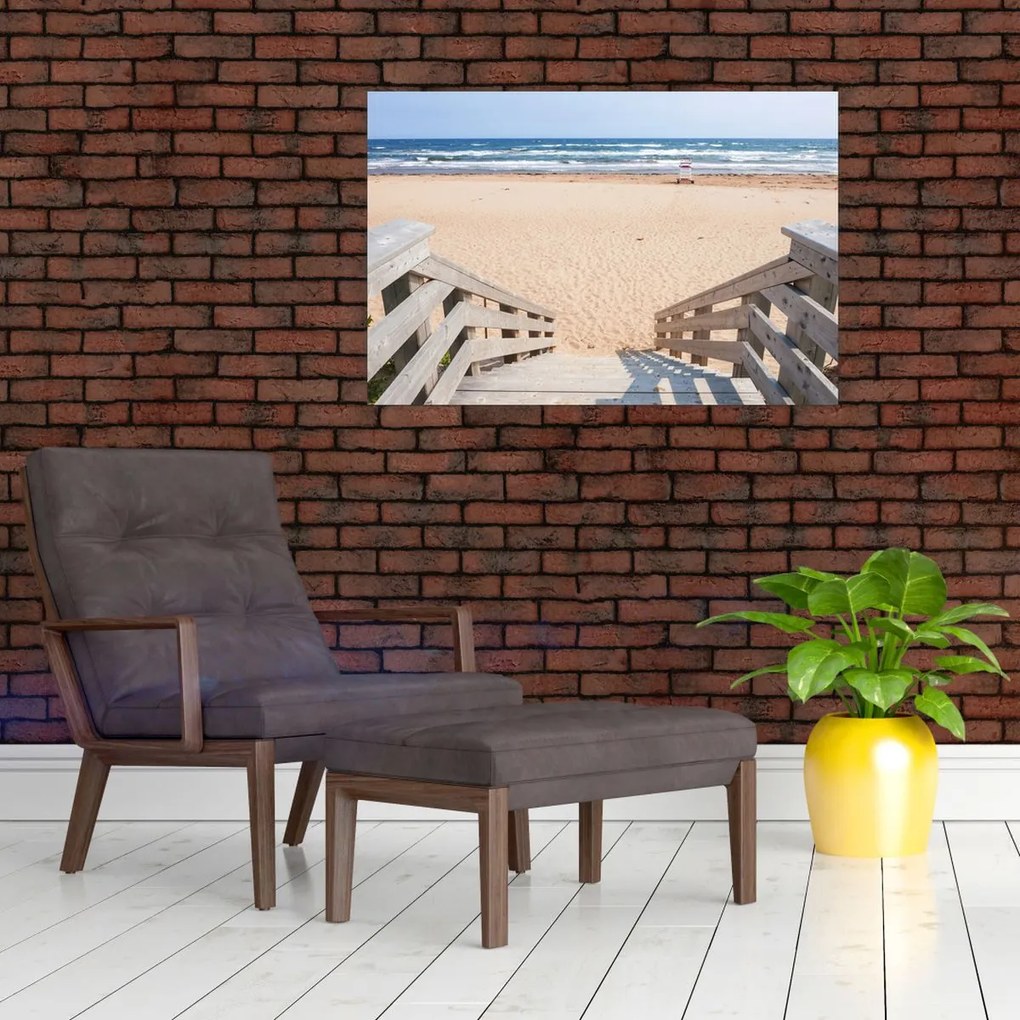 Tablou - Plajă (90x60 cm)