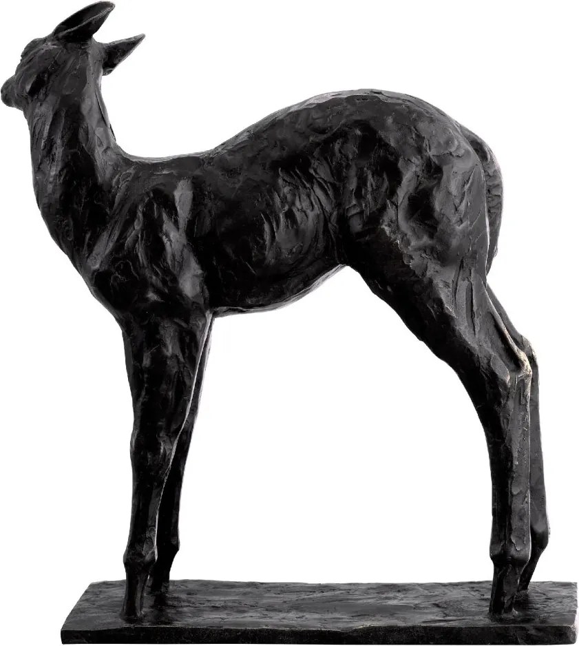 Statueta decorativa din bronz Deer