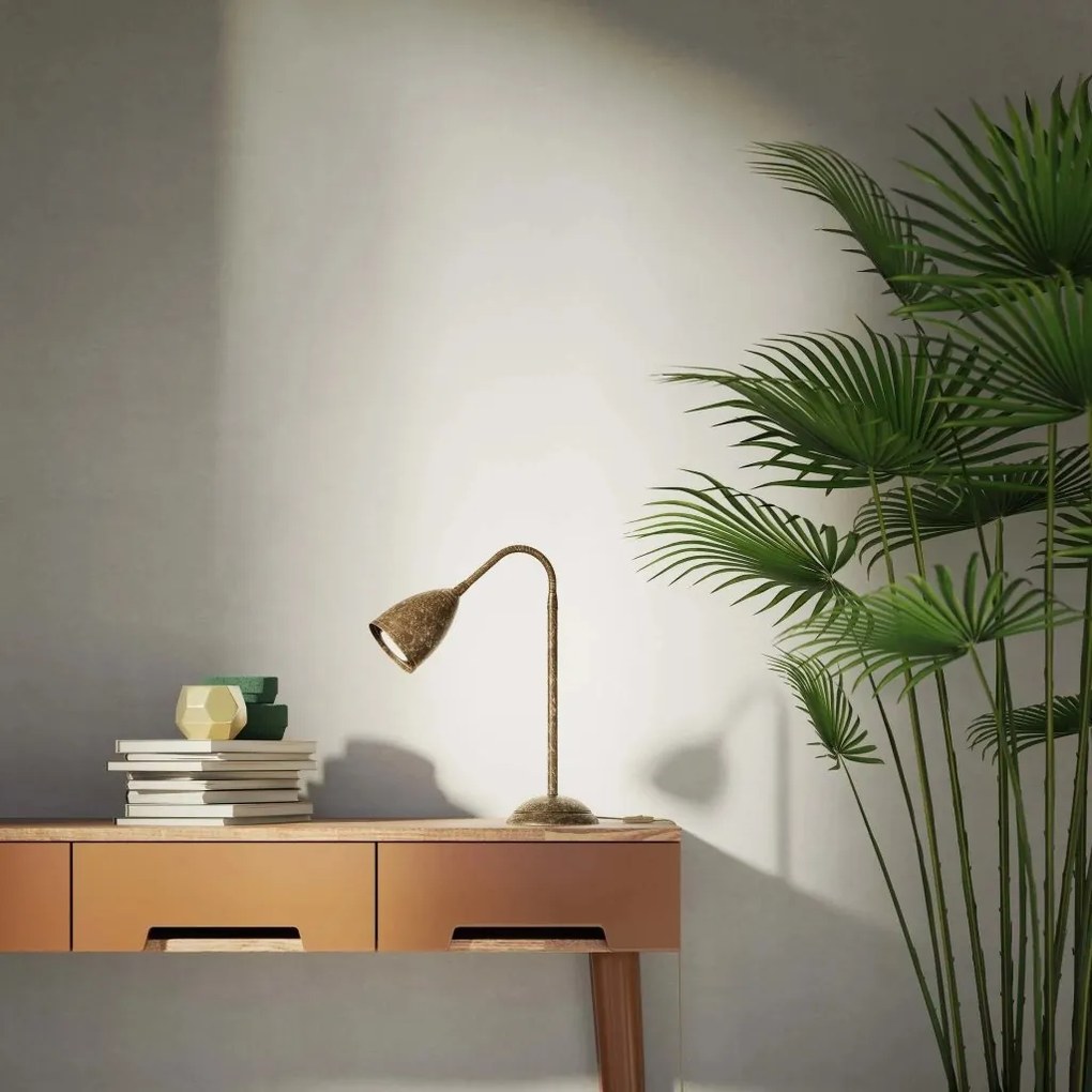 Veioza, Lampa de masa cu spot Stoccolma