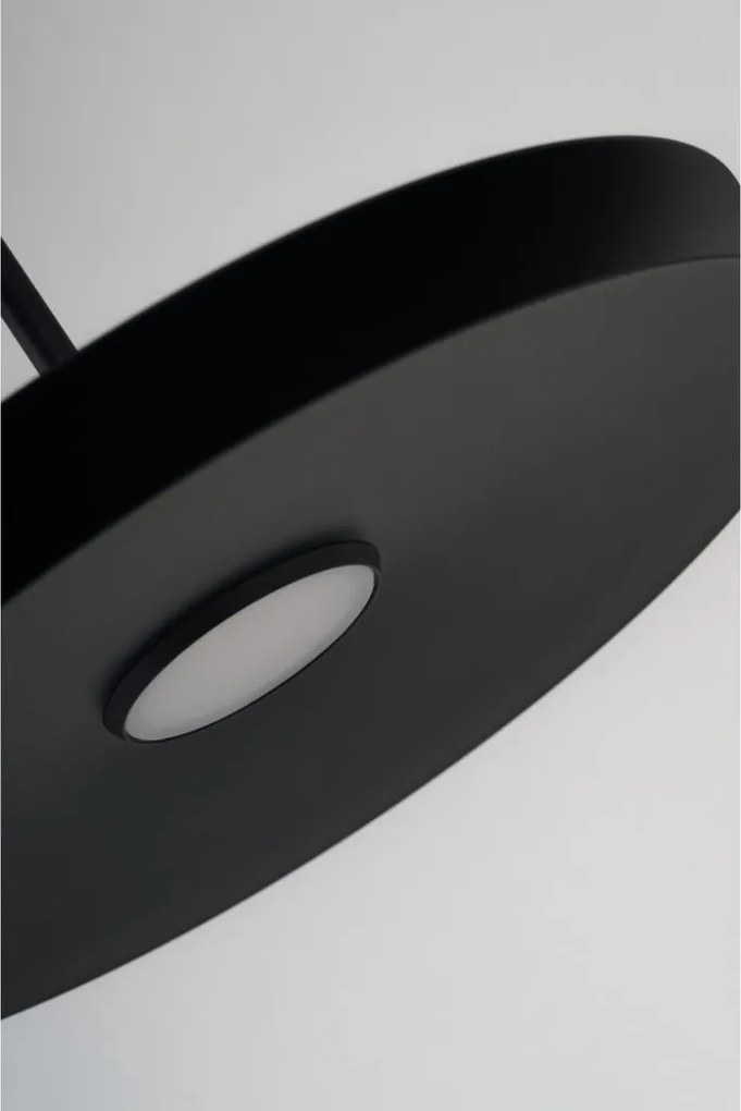 Lustra. Pendul LED negru DISC 35