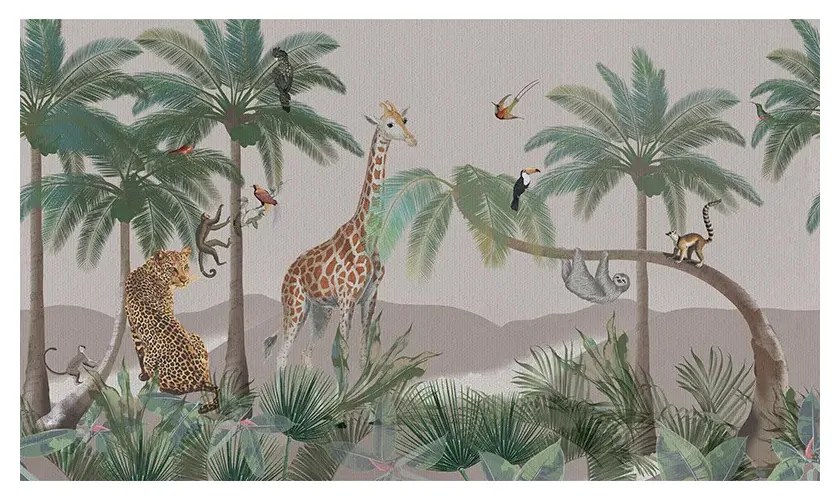 Tapet VLAdiLA Lazy Afternoon In The Jungle 520 x 300 cm