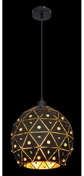 Lustră pe cablu Globo 54029H JODIE 1xE27/60W/230V d. 25 cm