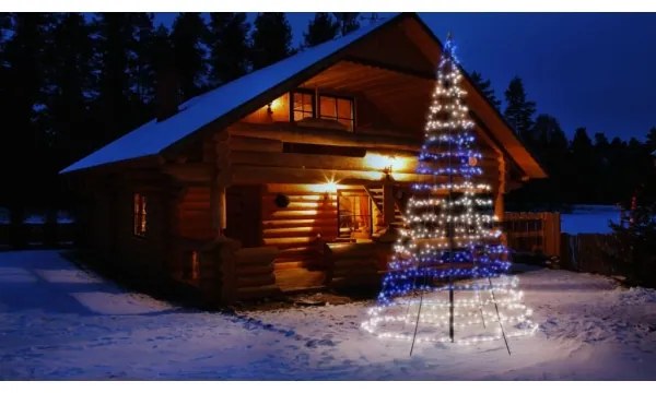 Twinkly TWP750SPP-BEU LED RGBW brad de Crăciun exterior 750 LED 4m IP44 Wi-Fi