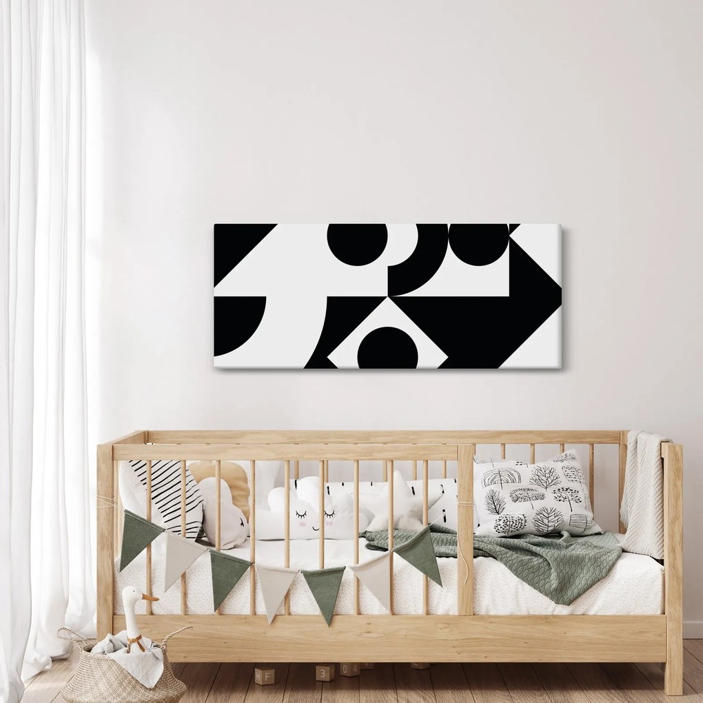 Tablou - Abstracție geometrică N⁰1 (120x50 cm)