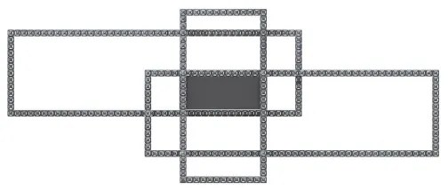 Plafonieră LED Zuma Line MX7907-3B-3BT ERVI LED/52W/230V 2700-6000K negru