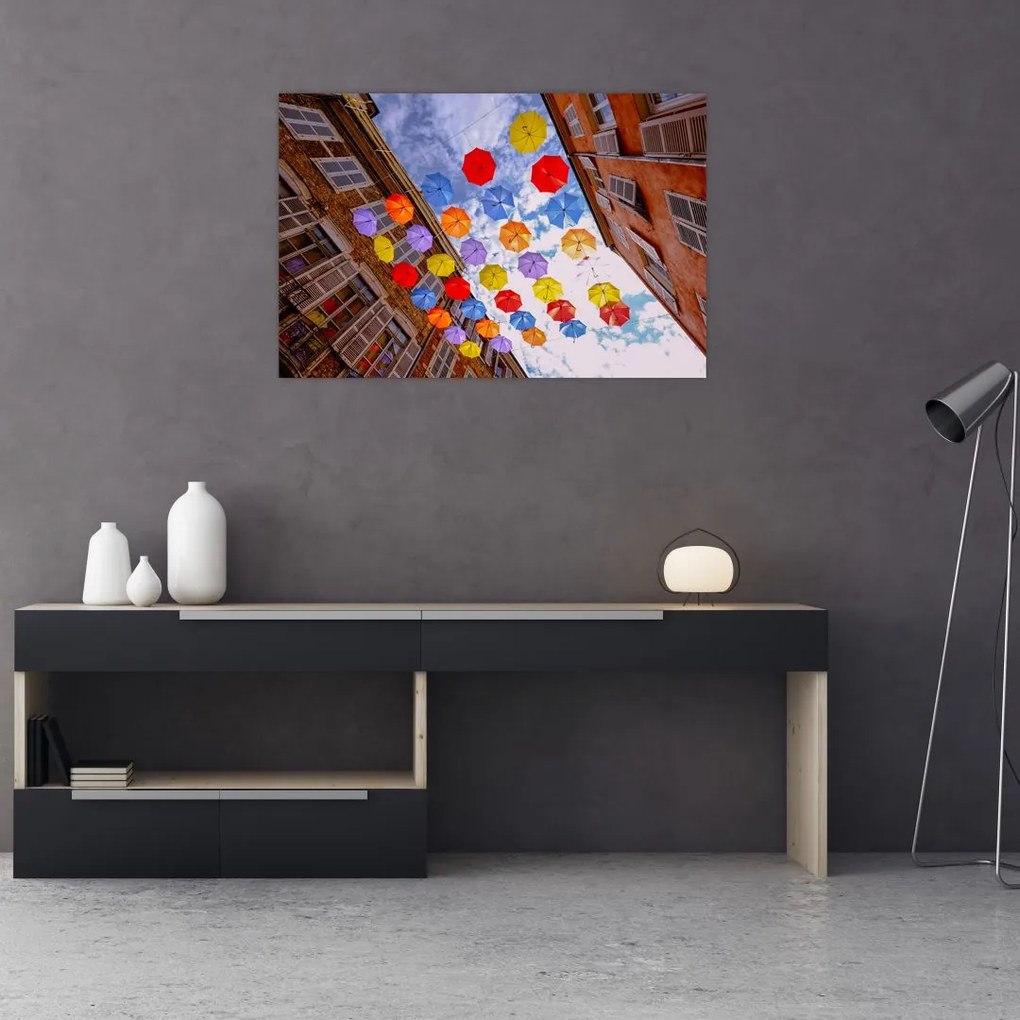 Tablou - Umbrele colorate (90x60 cm)