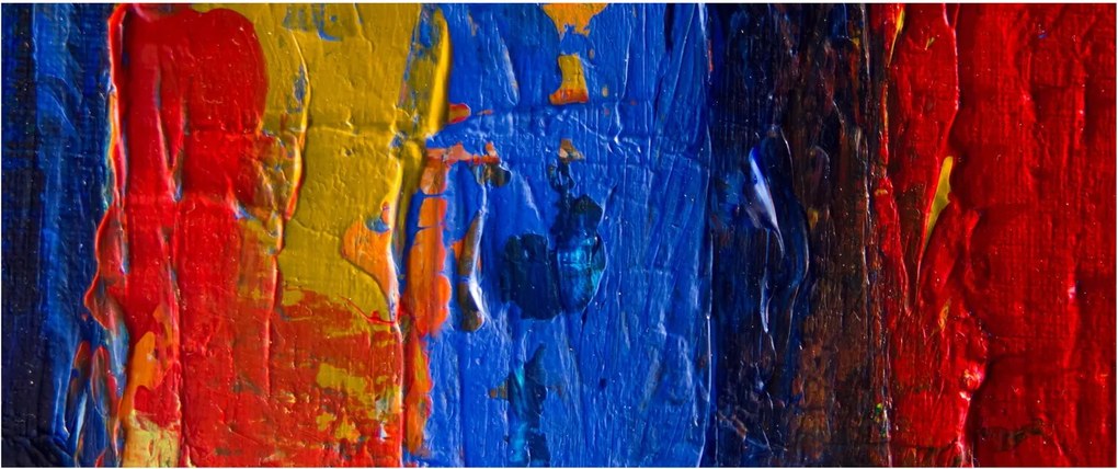 Tabloul cu culorile pentru artiști (120x50 cm)