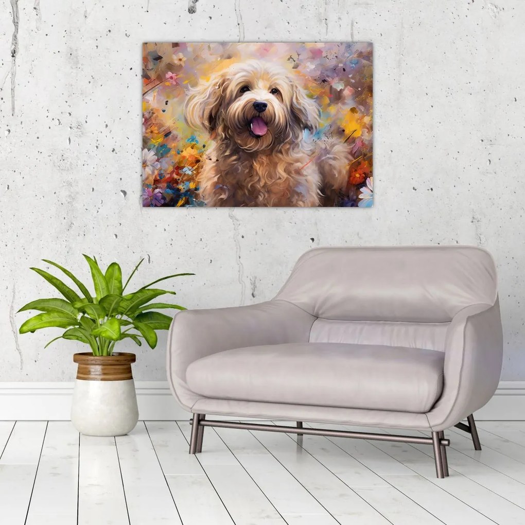 Tablou - Happy Dog II. (70x50 cm)